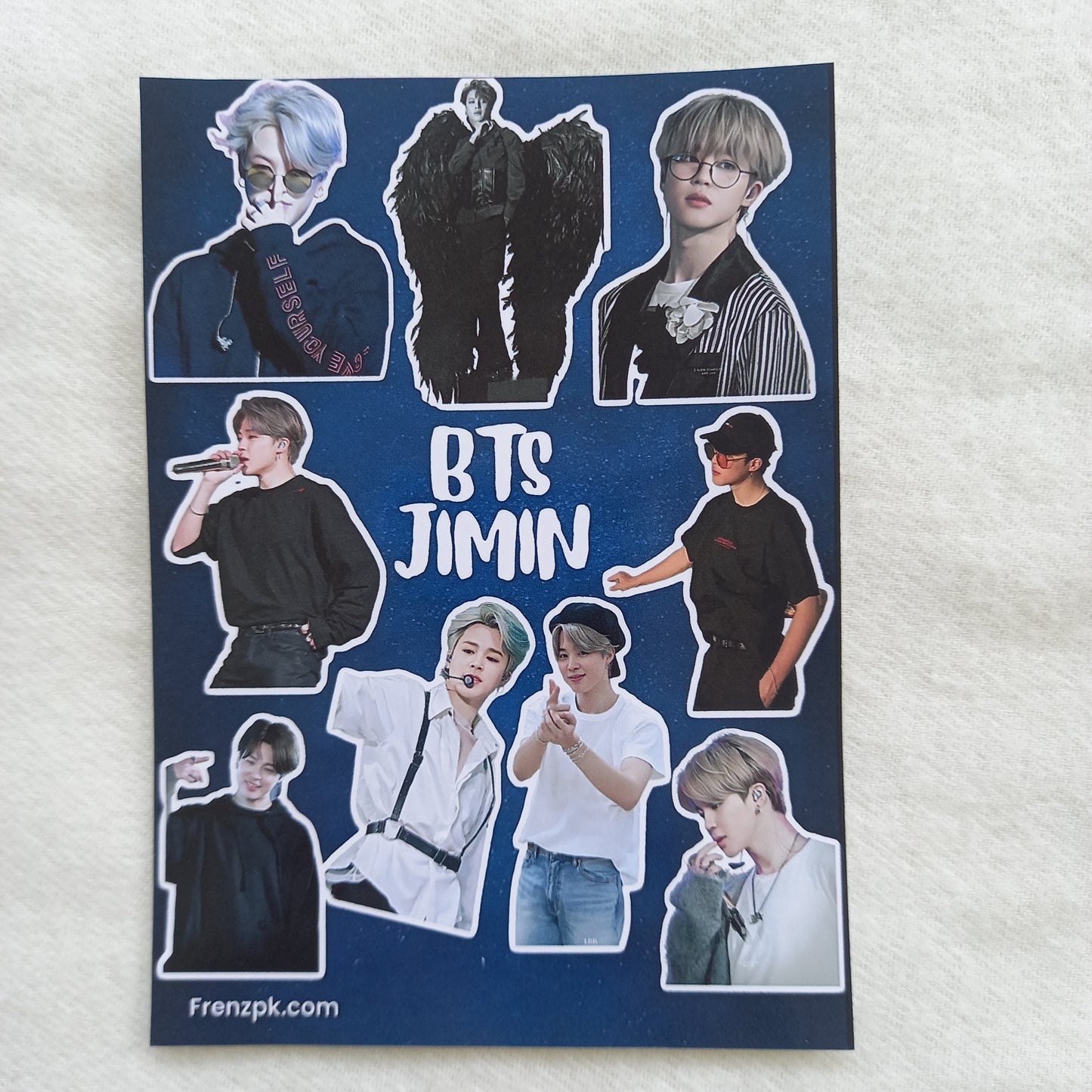 BTS Uncut Sticker Sheets (Pack of 4)