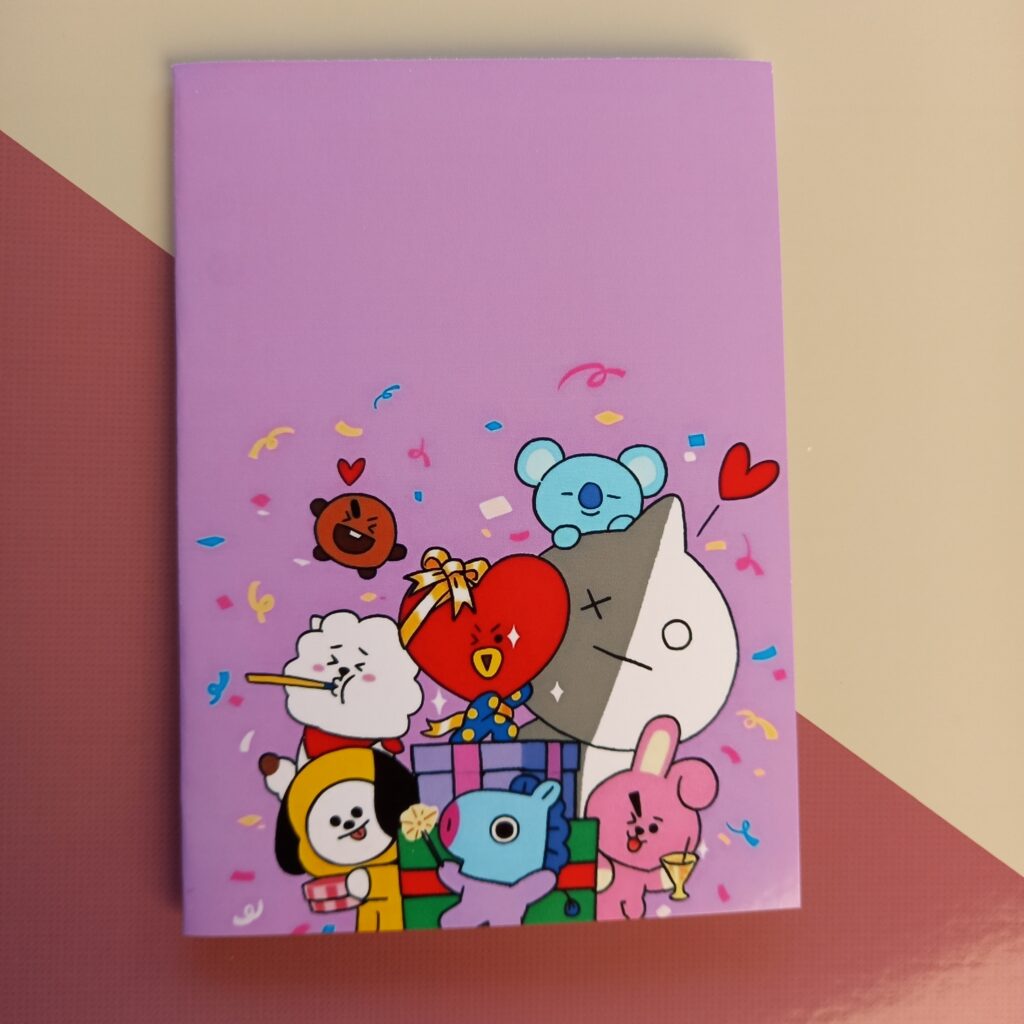 BT21 Purple Card