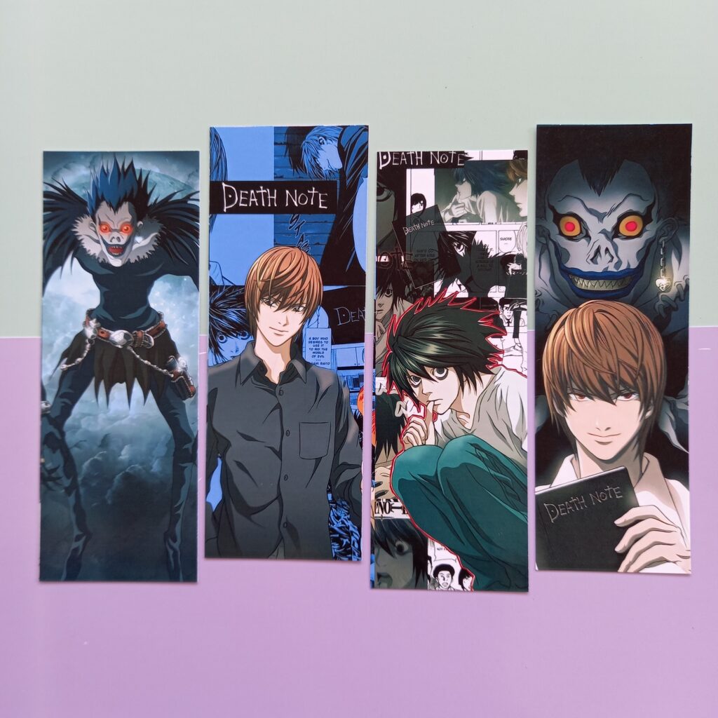 Death Note Bookmarks