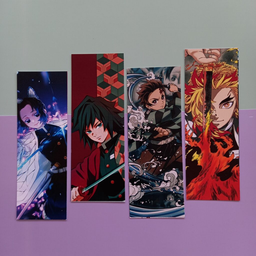 Demon Slayer Bookmarks