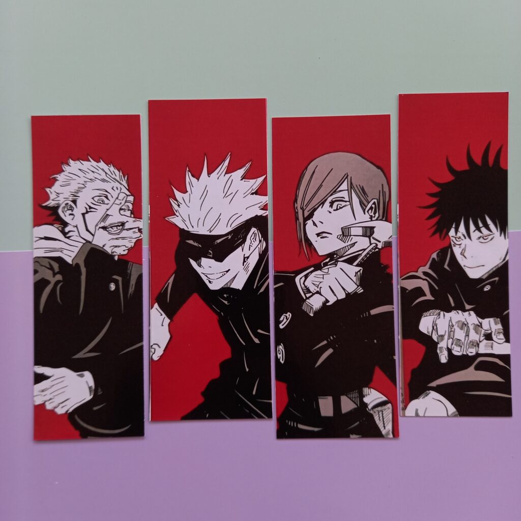 Jujutsu Kaisen Bookmarks