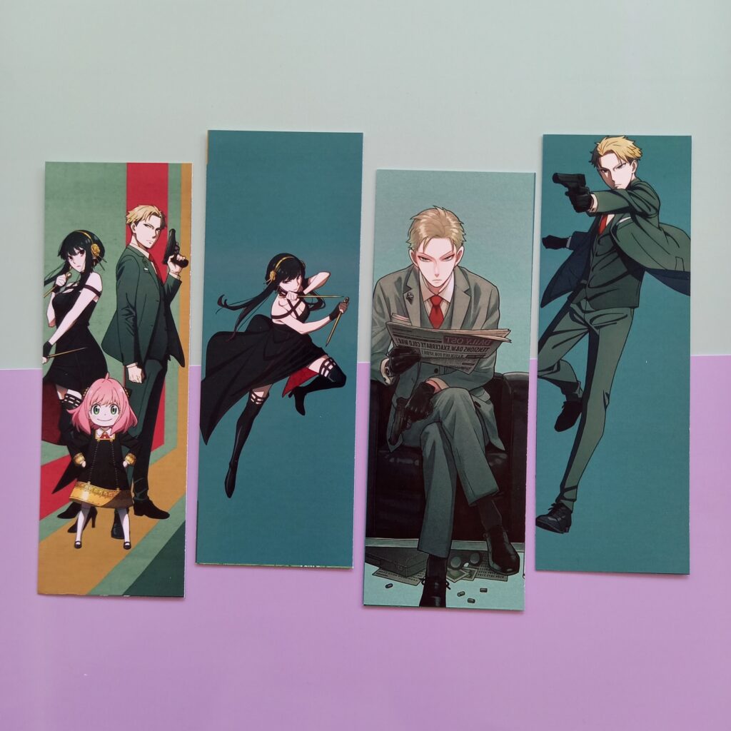 Spy x Family Bookmarks