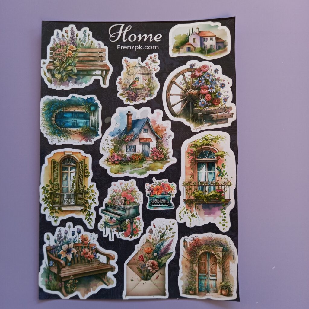 Home - UNCUT sticker sheet A6 size
