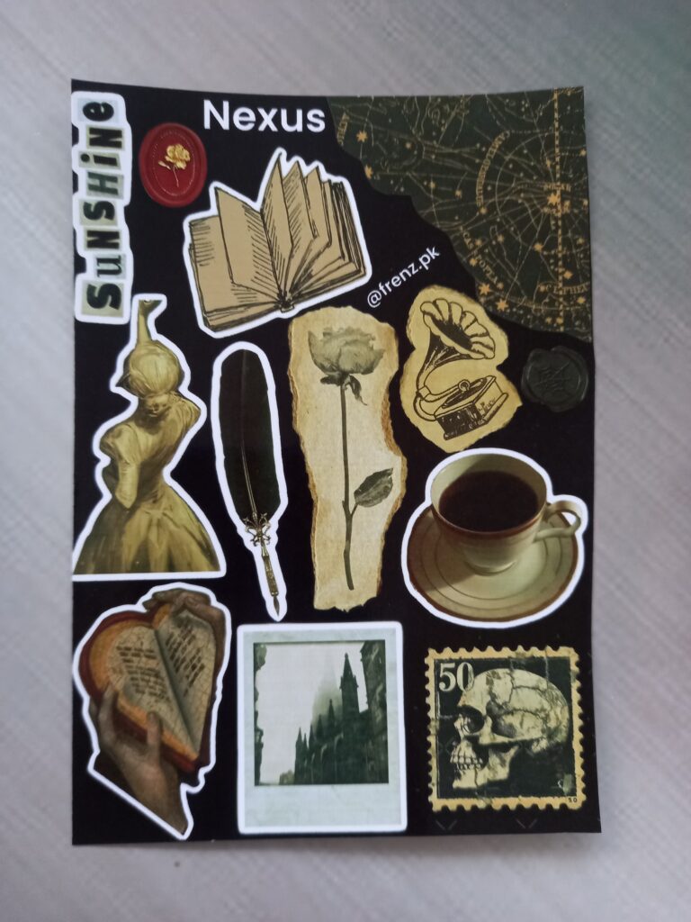 Nexus - UNCUT sticker sheet A6 size