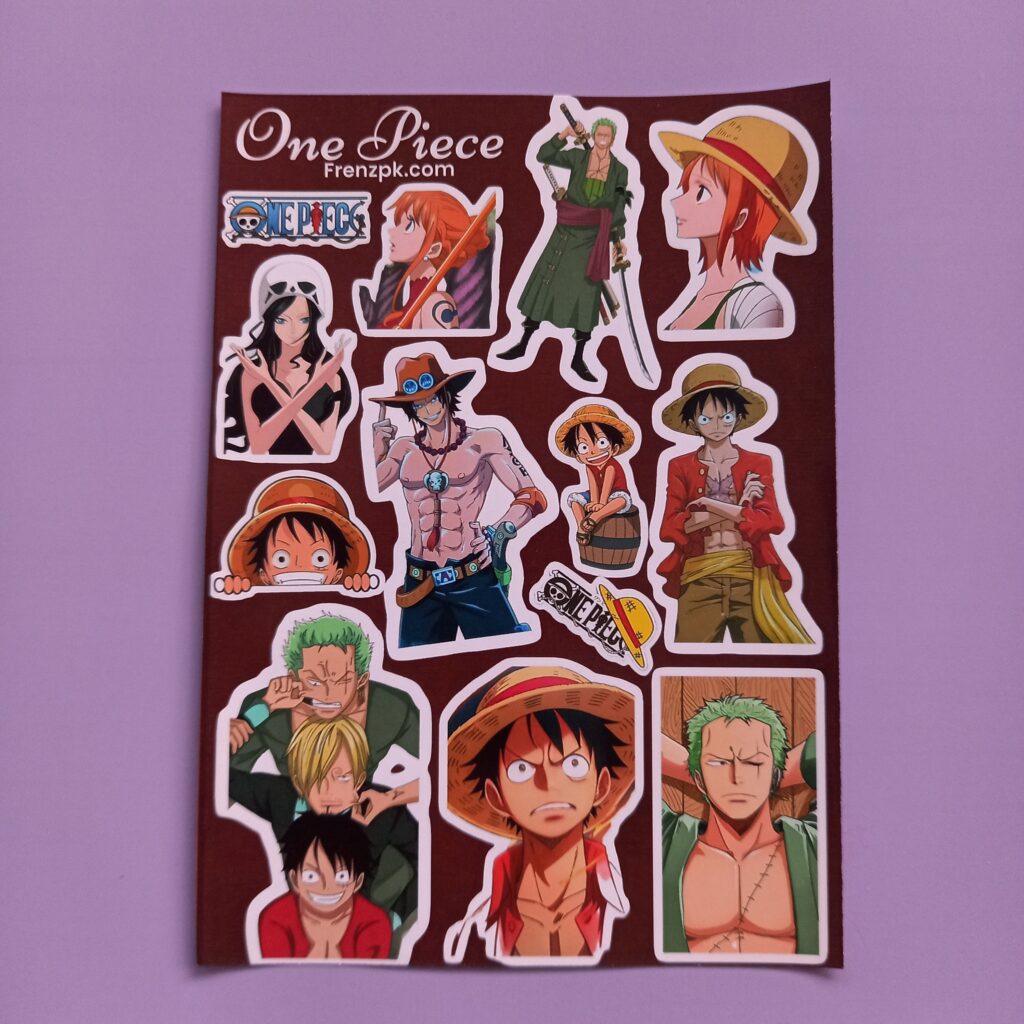 One Piece - UNCUT sticker sheet A6 size