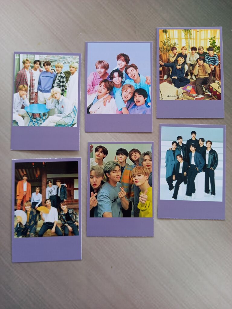 BTS Polaroids