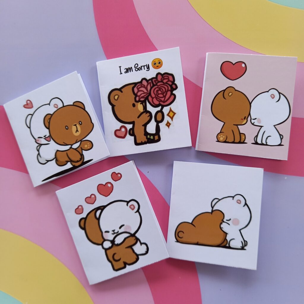 Bubu Apology Mini Cards