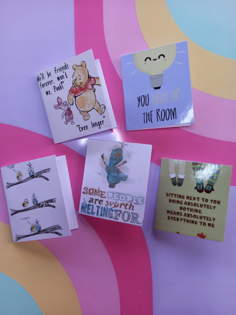 Friendship Mini Cards