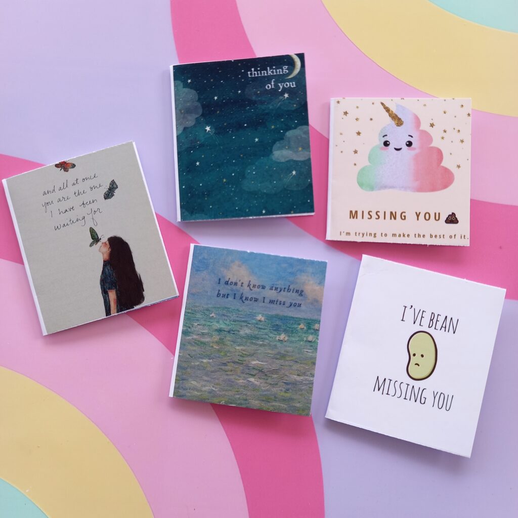 Miss you Mini Cards