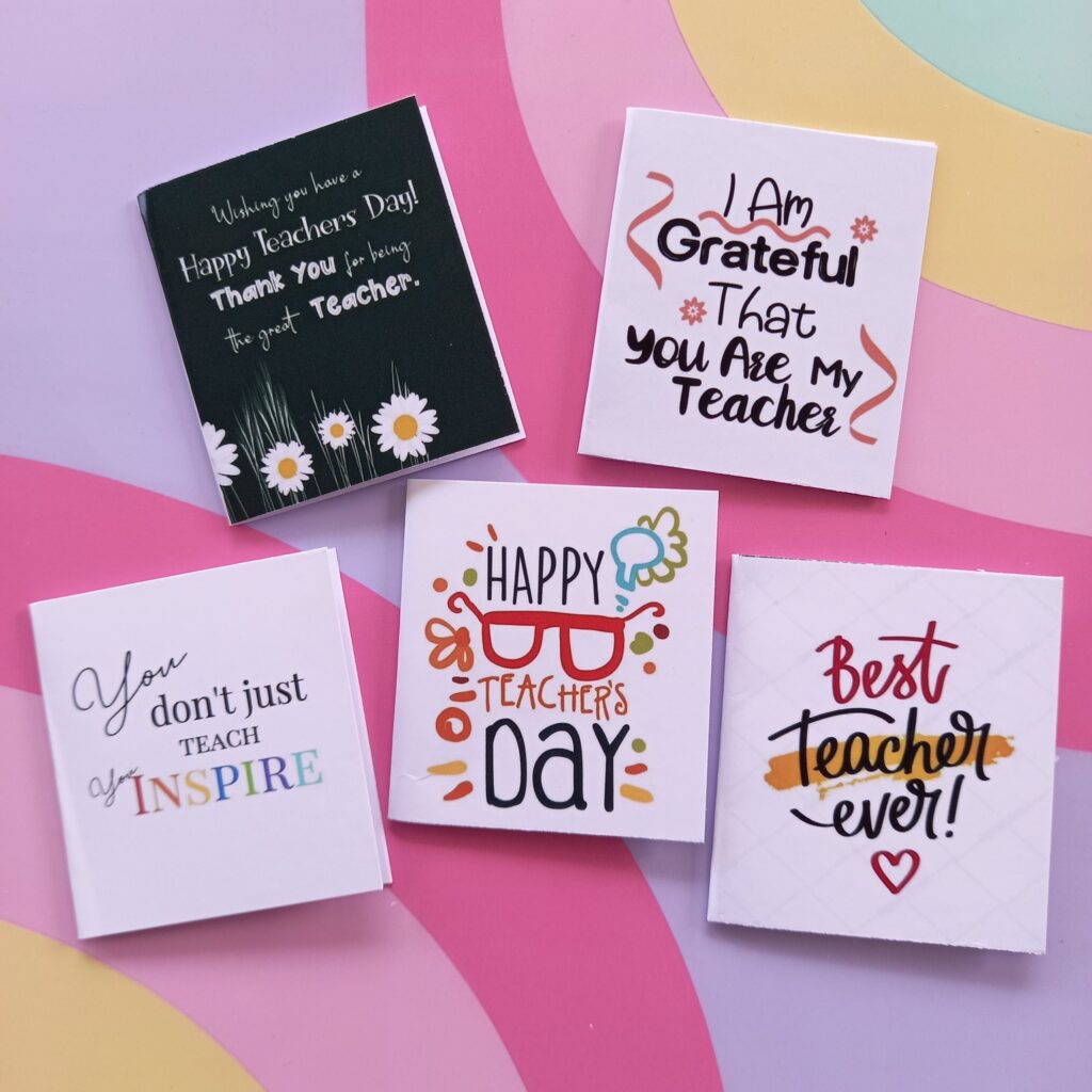 Teacher Mini Cards