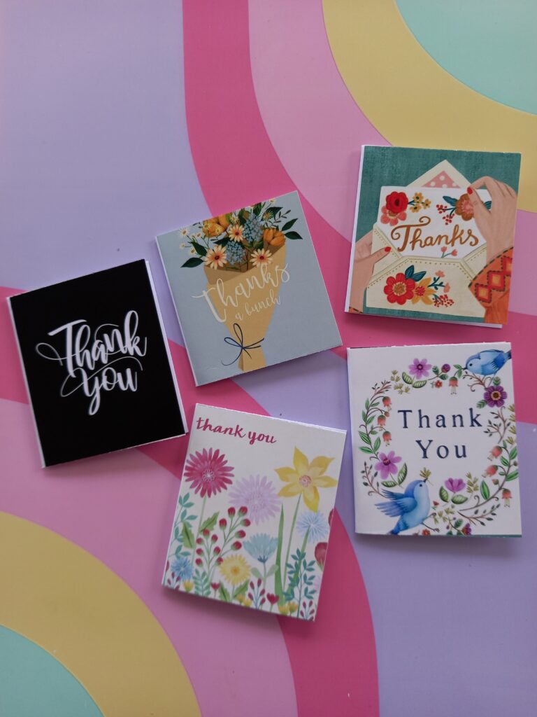Thankyou Mini Cards