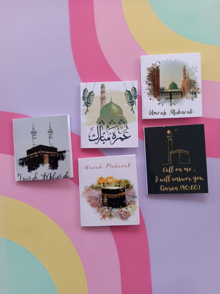 Umrah Mubarak Mini Cards