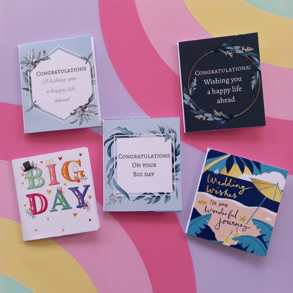 Wedding Mini Cards