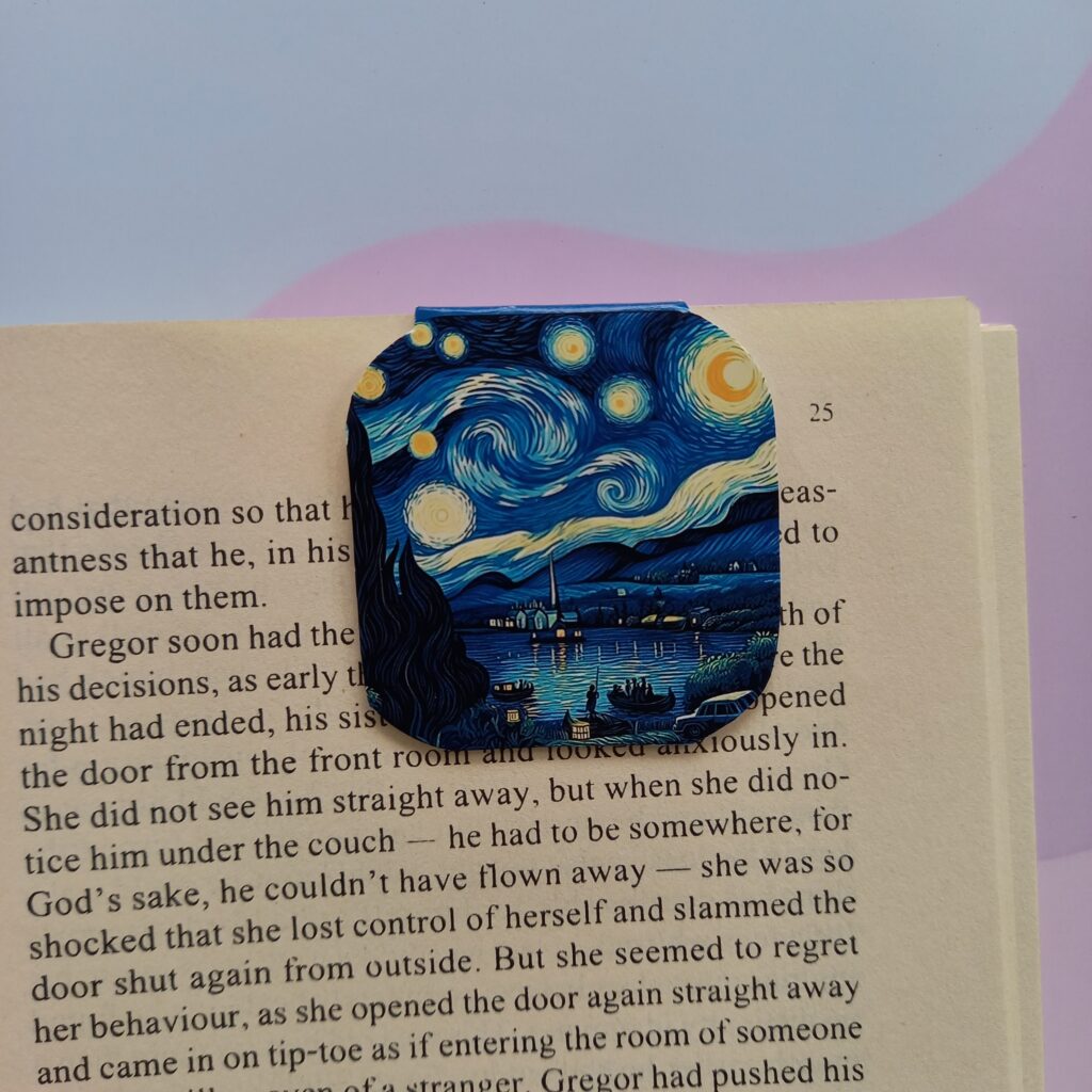Van Gogh Starry Night Magnetic Bookmark